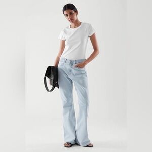 NEW. COS Relaxed Flare Jeans. NWT